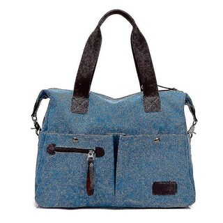Foto 3 | Foto 3 | Bolso De Hombro Huoguo De Lona Para Mujer Color Caqui 40 X 32 X 16 Cm - Venta Internacional.