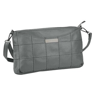 Foto 1 | Foto 1 | Bolso Tipo Bandolera De Piel A Cuadros Huoguo Para Mujer - Venta Internacional.