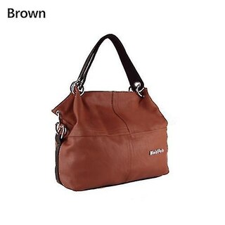 Foto 1 | Foto 1 | Bolso Huoguo Spliced Messenger Bandolera Para Mujer Marrón - Venta Internacional.