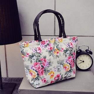 Foto 1 | Foto 1 | Bolso De Compras De Lona Bolso De Hombro Bolso De Compras Huoguo - Venta Internacional.