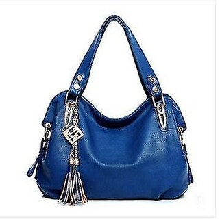 Foto 1 | Foto 1 | Bolso De Mano Huoguo Luxury Tote Leather Hobo Bandolera Azul - Venta Internacional.