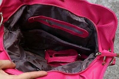 Foto 4 | Foto 4 | Bolso De Mano Huoguo Luxury Tote Leather Hobo Bandolera Azul - Venta Internacional.