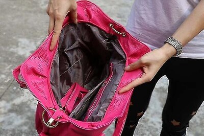 Foto 5 | Foto 5 | Bolso De Mano Huoguo Luxury Tote Leather Hobo Bandolera Azul - Venta Internacional.