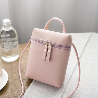 Foto 1 | Foto 1 | Bandolera Huoguo Fashion Para Mujer Piel Sintética Rosa - Venta Internacional.