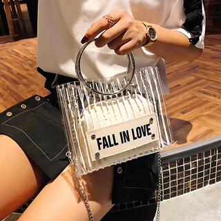 Foto 2 | Foto 2 | Bolso Huoguo Transparente Pvcpu Fashion Para Mujer - Venta Internacional.