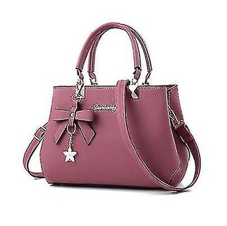 Foto 7 | Foto 7 | Bolso De Mano Huoguo Estilo Europeo Y Americano Para Mujer Rosa - Venta Internacional.