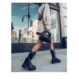 Foto 3 | Foto 3 | Bolso Huoguo Designer Weave De Piel Sintética Para Mujer - Venta Internacional.