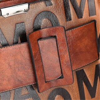 Foto 4 | Foto 4 | Bolsos Huoguo Cinturón Ligero Con Letras De Lujo De Alta Calidad Marrón - Venta Internacional.