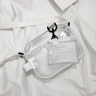 Foto 4 | Foto 4 | Bolso De Mano Huoguo  A La Moda Para Mujer  Color Liso  Gelatina  Pvc  20 X 5 X 15 Cm - Venta Internacional.