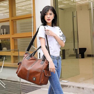 Foto 2 | Foto 2 | Bolso Huoguo Nuevo Bolso Retro Europeo Y Americano De Poliuretano - Venta Internacional.