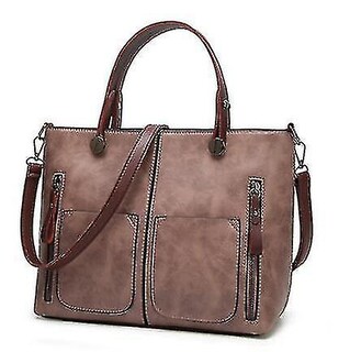 Foto 1 | Foto 1 | Bolso De Hombro Huoguo Vintage De Piel Sintética Para Mujer Rosa Claro - Venta Internacional.