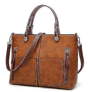 Foto 2 | Foto 2 | Bolso De Hombro Huoguo Vintage De Piel Sintética Para Mujer Rosa Claro - Venta Internacional.