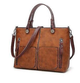 Foto 3 | Foto 3 | Bolso De Hombro Huoguo Vintage De Piel Sintética Para Mujer Rosa Claro - Venta Internacional.