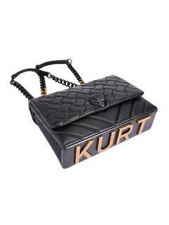 Foto 6 | Foto 6 | Bolsa Shoulder Kurt Geiger London Large Negra
