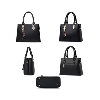 Foto 2 | Foto 2 | Set 2 Bolsas Mujer Bandolera Eo Safe Imports Esi-21280 Color Negro