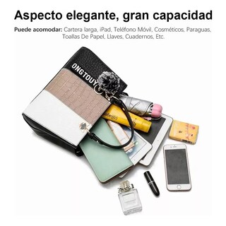 Foto 4 | Foto 4 | Bolsas Mujer Bandolera Moda Eo Safe Imports Esi-21295 Multicolor