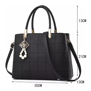 Foto 2 | Foto 2 | Bolso De Mujer Versátil Y Exquisito Pu Impermeable Eo Safe Imports Esi-21314 Negro