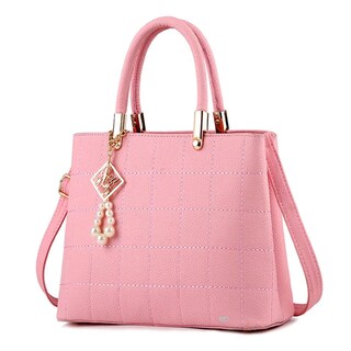Foto 1 | Foto 1 | Bolso De Mujer Versátil Y Exquisito Pu Impermeable Eo Safe Imports Eo-21316 Rosa