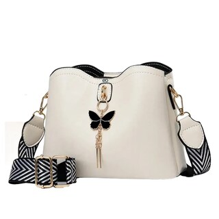 Foto 1 | Foto 1 | Bolsas De Tela Mariposa Correa De Hombro Eo Safe Imports Esi-21351 Blanco