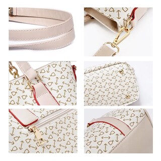 Foto 3 | Foto 3 | Set De Bolsas Lab.g Mujer Estampada Cartera Cosmetiquera Beige