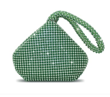Foto 1 | Foto 1 | Bolsa de Mano con Cristales Funbu Verde