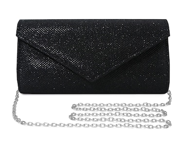 Foto 1 | Foto 1 | Bolso Negro de Noche para Mujer