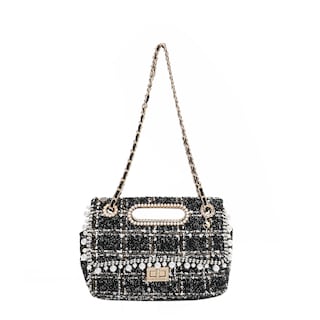Foto 1 | Foto 1 | Bolsa Mensajera De Nicole Lee Tela Tweed