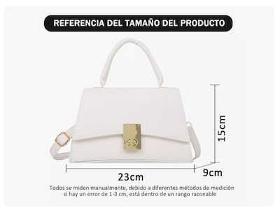 Foto 2 | Foto 2 | Bolso Cruzada Elegante Avanzado Bolsas Crossbody Para Mujer Color Blanco Wünd
