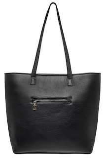 Foto 2 | Foto 2 | Bolso Tote A Ángelozano Modelo Victoria De Piel Charol Gamuza Y Tela Artesanal color Negro