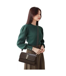Foto 1 | Foto 1 | Bolso Pequeño Crossbody BELUG color Café para Mujer