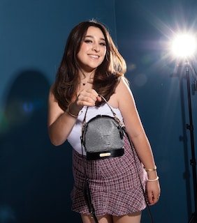 Foto 5 | Foto 5 | Mini Bolsa Marca Nicole Lee Bianca De Fiesta Negro