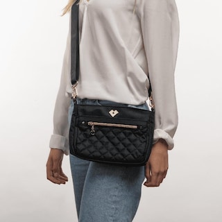 Foto 5 | Foto 5 | Bolsa Crossbody Estilo Bolsa Bandolera De Mano Y Al Hombro Luckyly Modelo Jenny Negro
