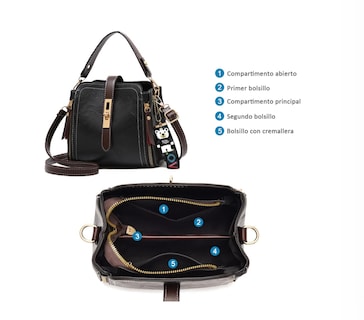 Foto 3 | Foto 3 | Crossbody De Moda Rosa