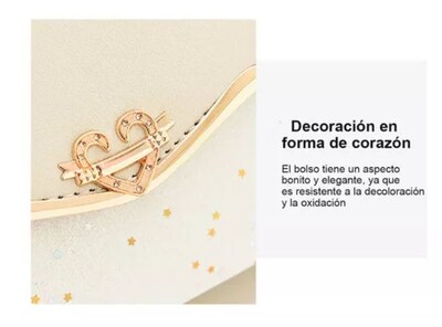 Foto 3 | Foto 3 | Bolso De Mano Crossbody Pequeño Blanco para Mujer