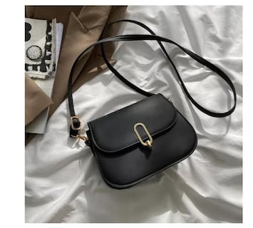 Foto 2 | Foto 2 | Bolsa Crossbody Wünd Negra Retro Casual