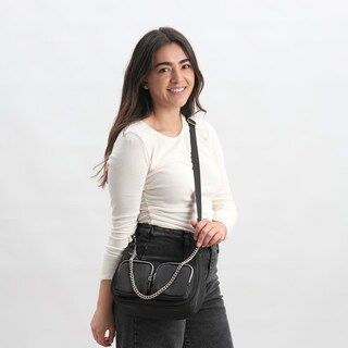 Foto 5 | Foto 5 | Bolsa Crossbody De Mujer Tipo Bandolera De Mano Luckyly Modelo Eden Negro