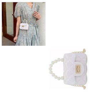 Foto 5 | Foto 5 | Mini Bolsa Crossbody Monedero Cute Casual Blanco para Niña