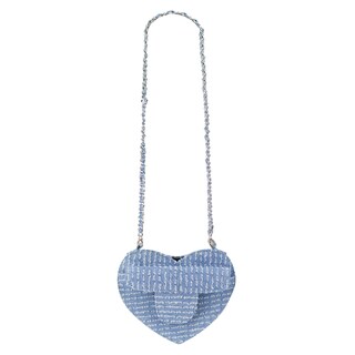 Foto 1 | Foto 1 | Mariconera Para Dama Denim Textil Bull Textil Petit Yamilet Corazón Nueva Imagen