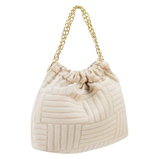 Foto 2 | Foto 2 | Mariconera Para Dama Beige Toalla Botega Textil/sintetico Julia Nueva Imagen