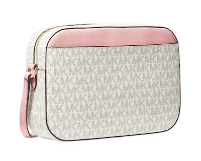 Foto 2 | Foto 2 | Bolsa Michael Kors Jet Set Large Logo Crossbody Bag 35s1gttc9b Rosa Vanilla