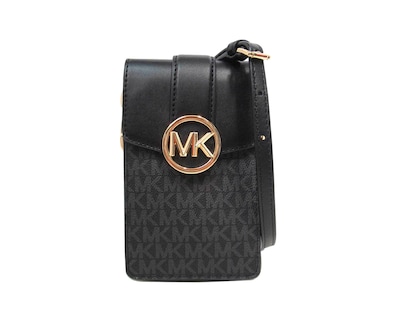 Foto 2 | Foto 2 | Bolsa para Celular Michael Kors Carmen Logo Crossbody 35s2gnmc5b Negra