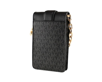 Foto 4 | Foto 4 | Bolsa para Celular Michael Kors Carmen Logo Crossbody 35s2gnmc5b Negra