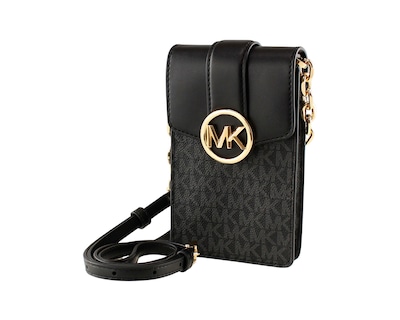 Foto 6 | Foto 6 | Bolsa para Celular Michael Kors Carmen Logo Crossbody 35s2gnmc5b Negra
