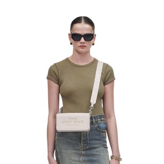 Foto 5 | Foto 5 | Bolsa Marc Jacobs The Mini Bag Piel White