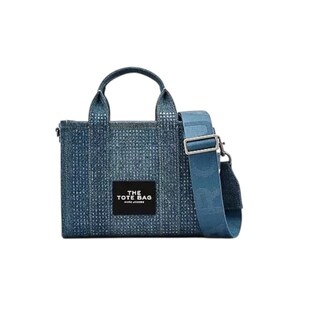 Foto 1 | Foto 1 | The Tote Bag Marc Jacobs Crystal Denim Small Mezclilla Chica