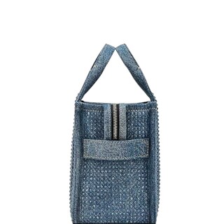Foto 6 | Foto 6 | The Tote Bag Marc Jacobs Crystal Denim Small Mezclilla Chica