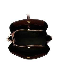 Foto 4 | Foto 4 | Bolsa Crossbody Pink Brule Marrón