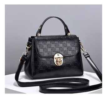 Foto 5 | Foto 5 | Bolsas De Mujer Bolsa Tote De Cuero Pu Negro