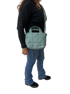 Foto 6 | Foto 6 | Bolsa Bandolera Lululemon Quilted Green Forest