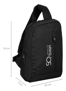 Foto 2 | Foto 2 | Crossbody 2.0 SQbags Negra
